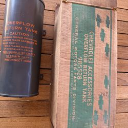 NOS Chevy Overflow Tank Part # 985528