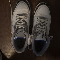 Jordan 3 racer Blue size 11.5