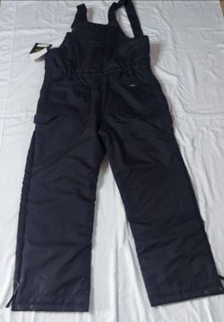 WALLS WORKWEAR BLACK OVERALLS SIZE LARGE. READ COMMENTS.