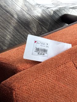 Orange Ottoman