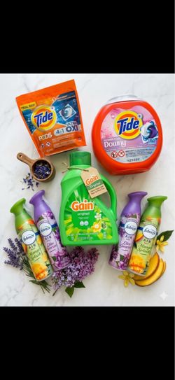 Tide, Gain & Febreze Laundry Bundle