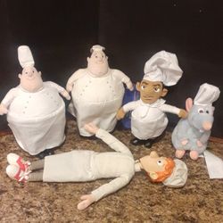 Disney Ratatouille Plush Set