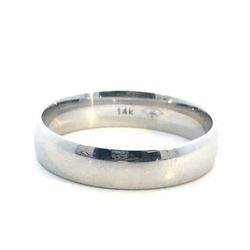 Men’s or Women’s 14k White Gold Wedding Band Ring Size 10.5 GP3109297
