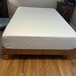 Wayfair 14” Memory Foam Mattress (Full) & Frame 