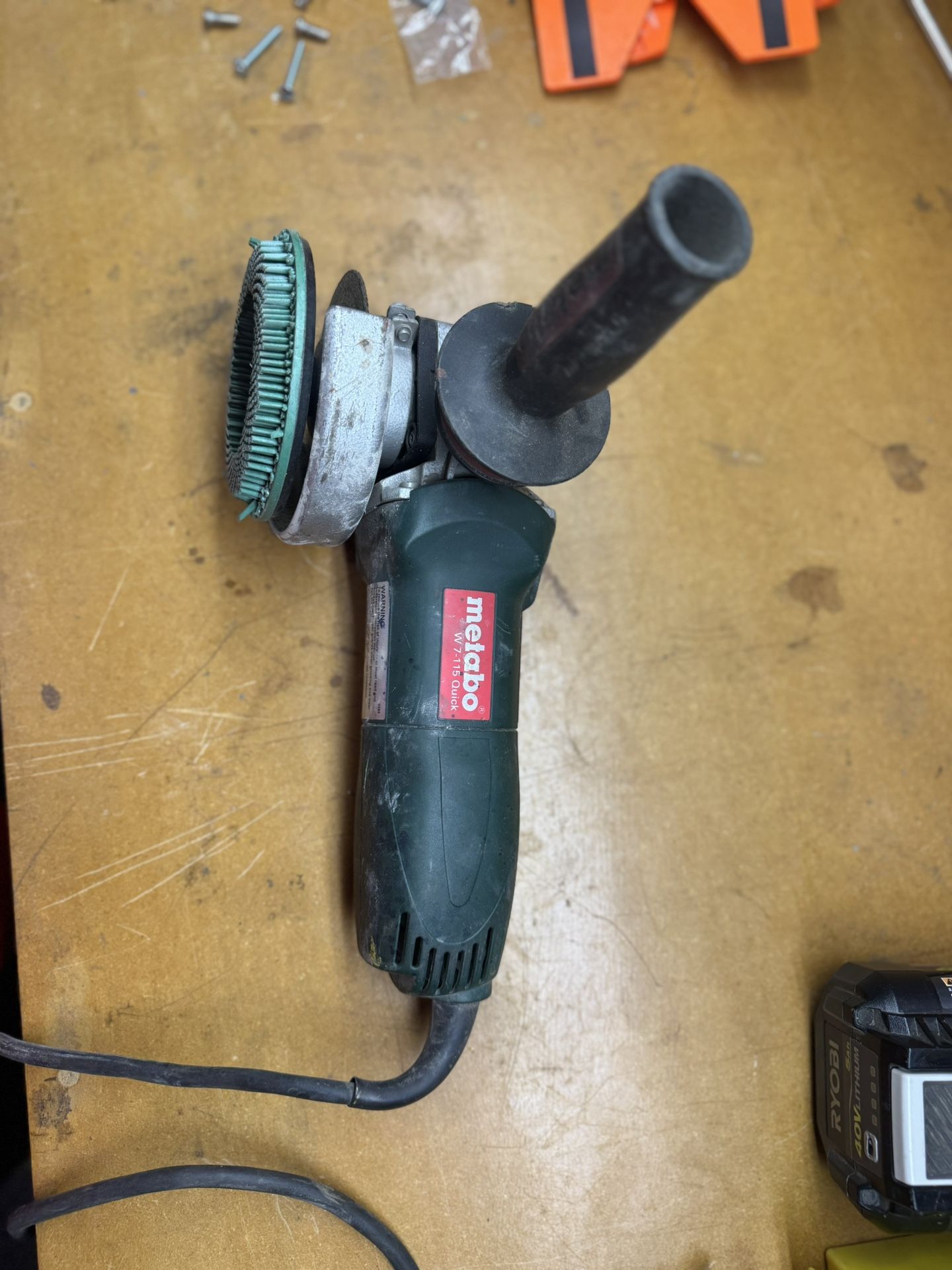 Metabo W7-115 Angle Grinder.