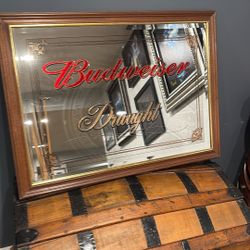 Budweiser Bar Mirror