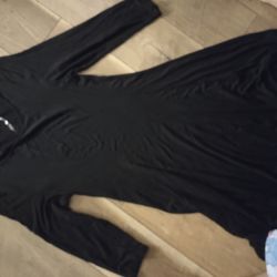 Juniors Basic Black Dress