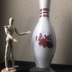 Vintage- Bowling Pin Cribbage Game, Awesome Display Piece
