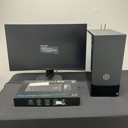 Gaming PC – Intel i7 + RTX 3060 + Monitor & Keyboard