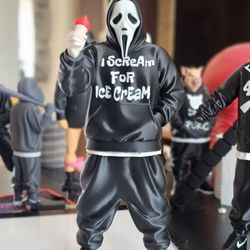"I sCrEaM fOr IcE cReAm" - Scream Urban Edition 3D Printed Statue - Unpainted & Painted Options