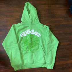 Slime Green Spider Hoodie