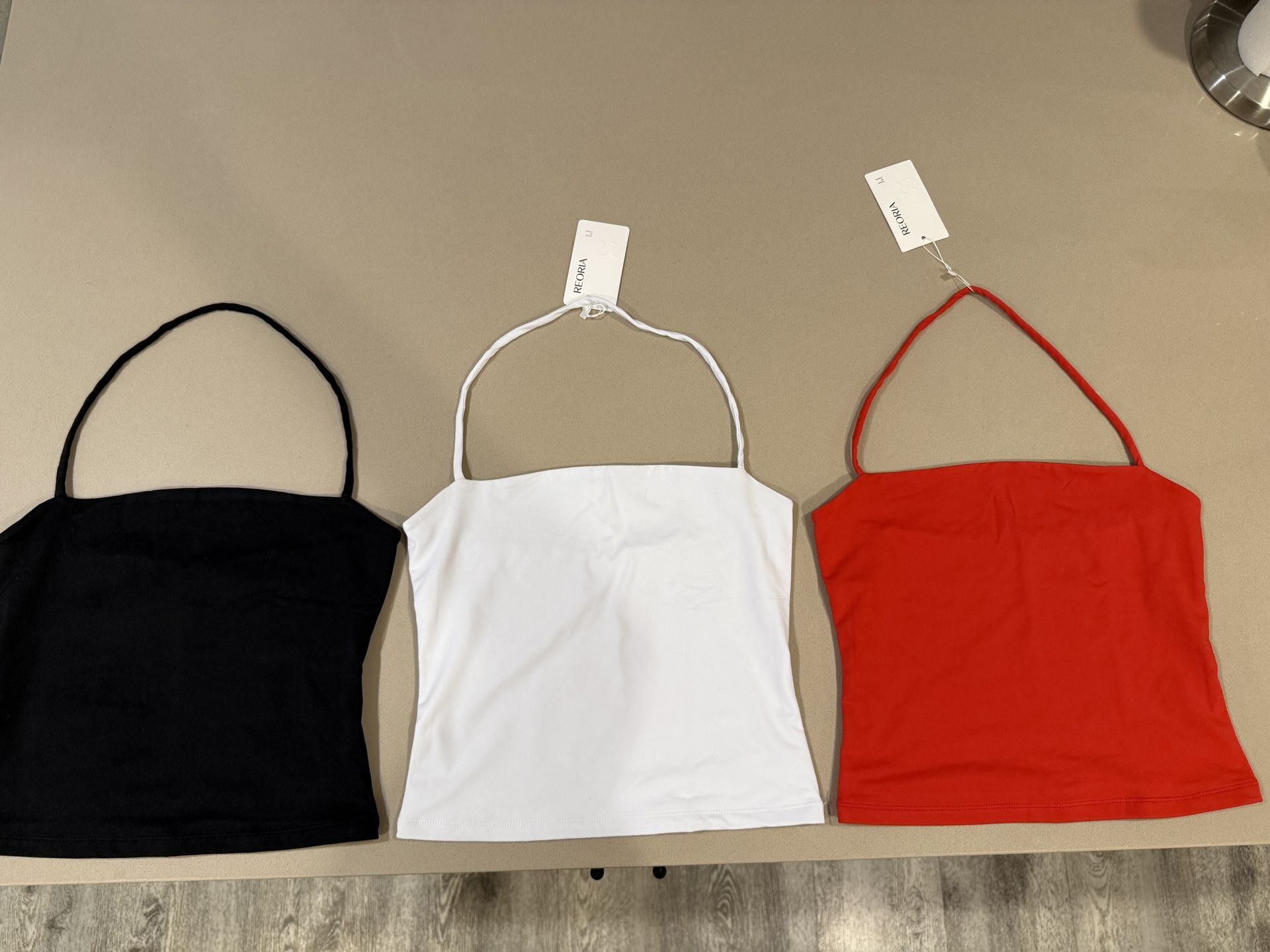 Reoria Halter Tops