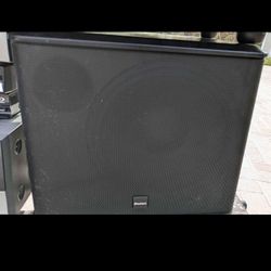 Boston Acoustics XB4 Powered Subwoofer Featuring BassTrac