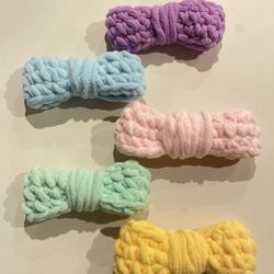Handmade Crochet Cute Bows For Girls
