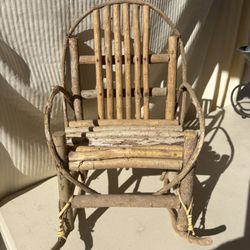Wood Twig Plant Chair