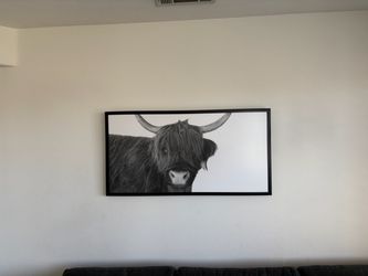 Wall art (Highland cow)
