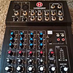 Harbinger L802 Mixer, No Adapter 