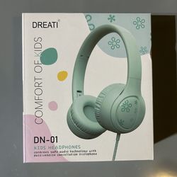 Dreati kids wired headphones