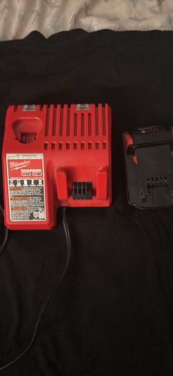 Milwaukee m12/m18 charger with m18 2.0 battery