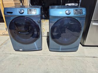 Samsung Front Load Washer With Ad Wash Door and Dryer Set