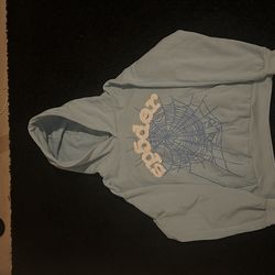 Sp5der hoodie (blue)