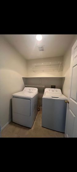 Washer dryer set electric