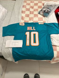 Signed rep Hill Tyreek jersey