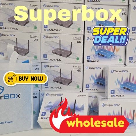 Superbox S6 Max Smart TV Box Android 12 S5 Max Super box