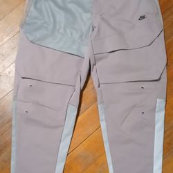 $160 Nike Men's Size 34 X 30  New Tags Tech Pack Reflective Rain Guard Pockets 