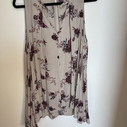 Free People Floral Tunic Dress (S)