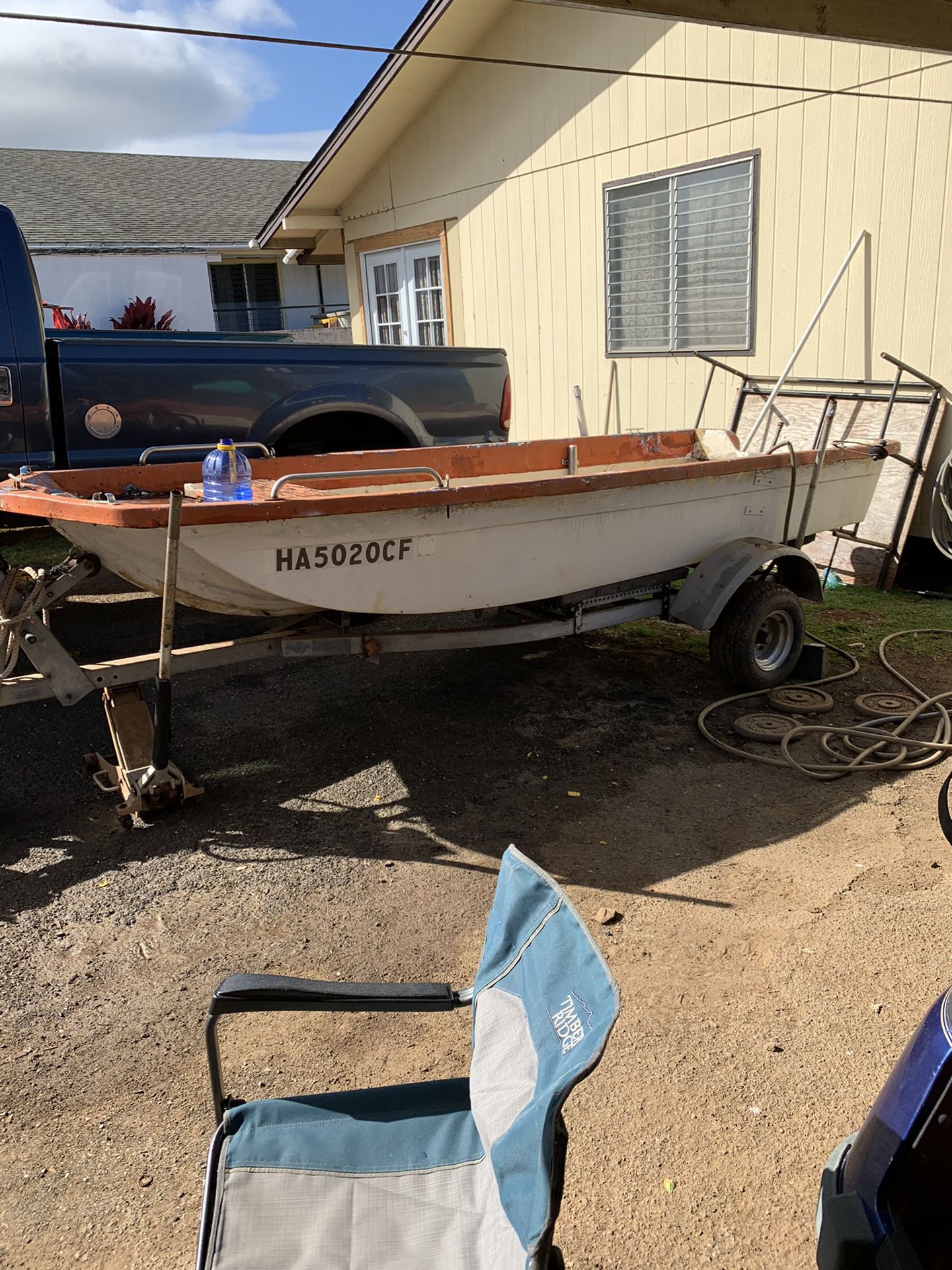14ft game fisher for sale or trade. Just gotta throw a kicker on it and you ready to fish or dive. Willing to trade for quad dirt bike or golf carts