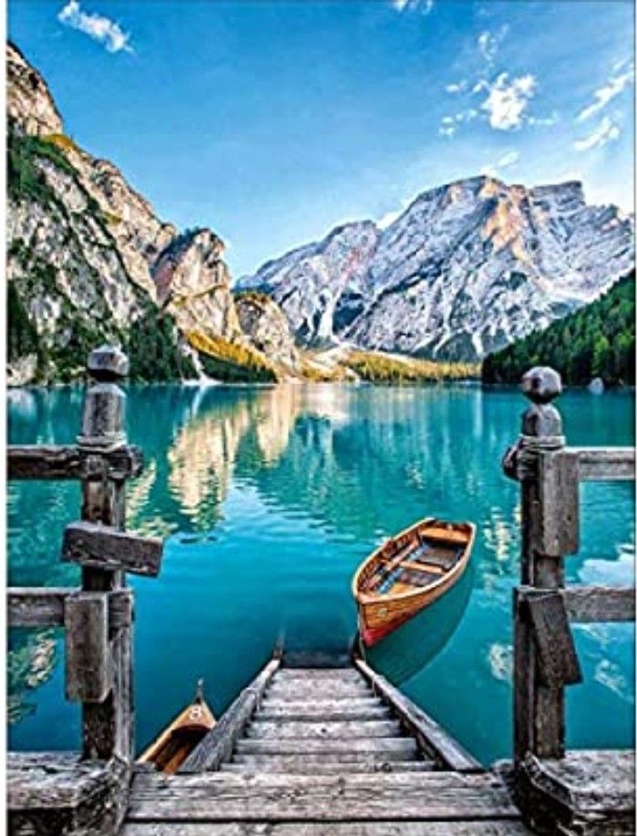 1000pcs Jigsaw Braies Lake Puzzle (New)