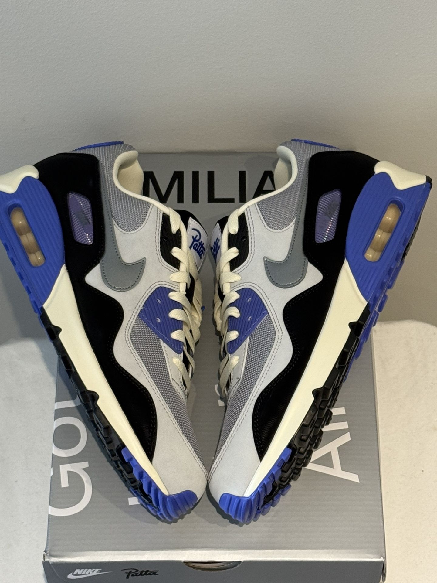 Nike x Patta Air Max 90 “Sapphire” - Size 12