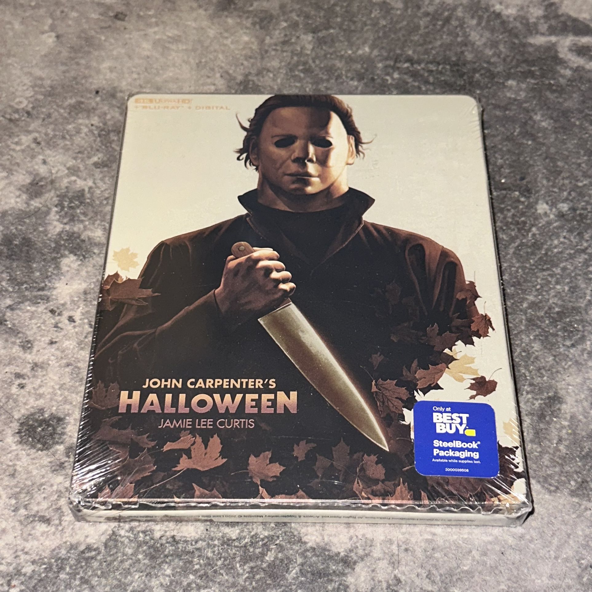 NEW Halloween 1978 Best Buy Limited Edition Steelbook 4K Ultra HD Bluray + Digital