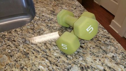 5lbs dumbells