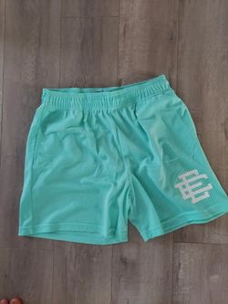 Eric Emanuel EE Basic Shorts Tiffany/White Size XL