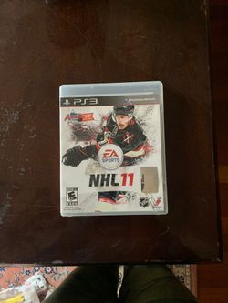 Ps3 game NHL11