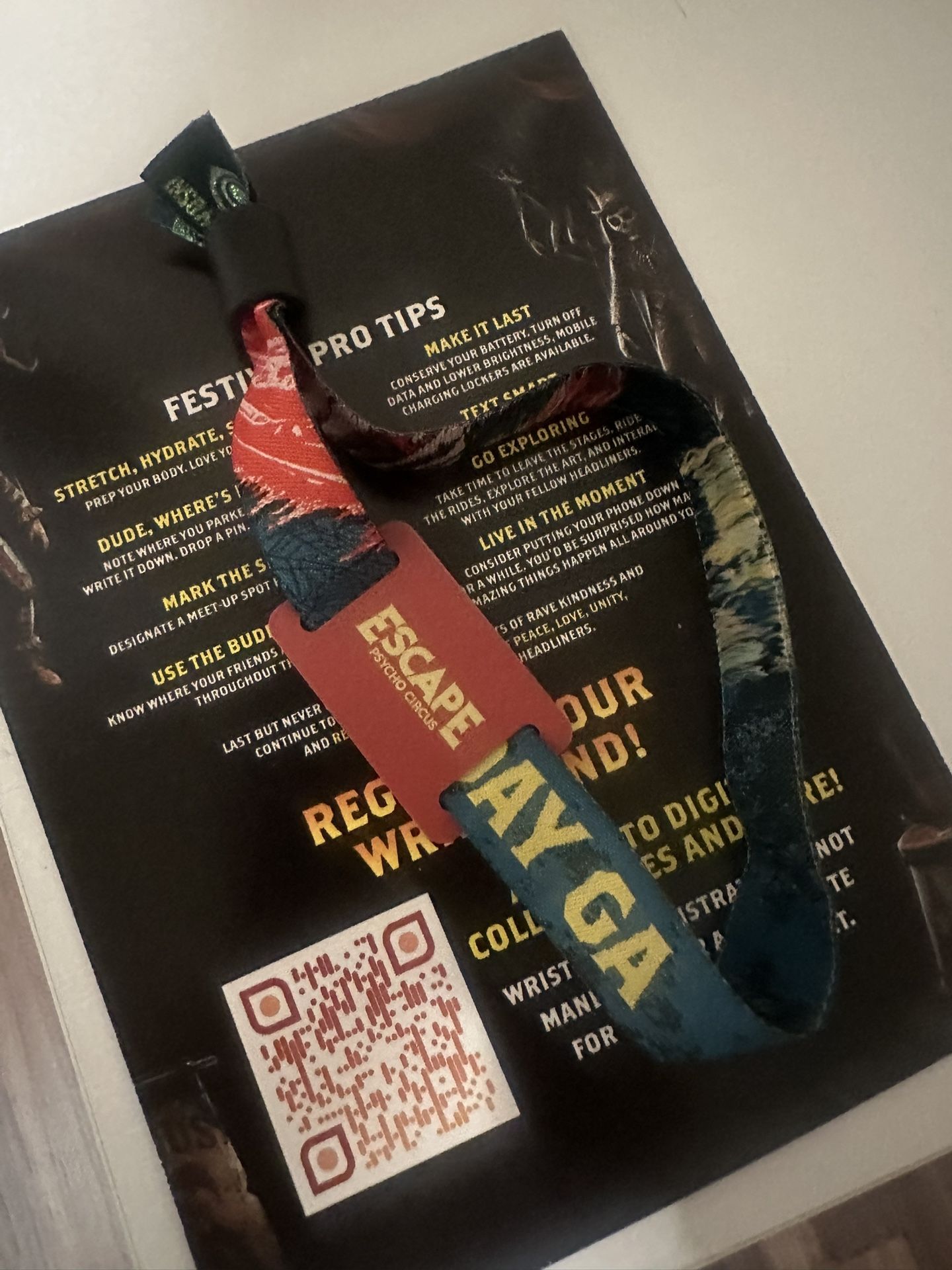 Selling 1 2 day Escape Halloween Ticket