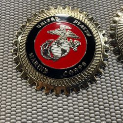 4 Inches USMC Car Gril Emblem
