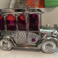 Bath And Body Work Light Up Skeleton Halloween Candle Holder 