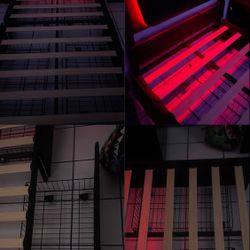 Twin bed with light and 4 storage drawers included