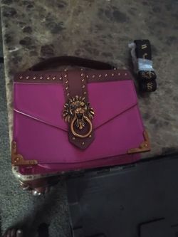 bolsa de mujer color rosa orijinal