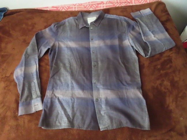 Stephan Schneider Mens Multicolor Plaid Cotton Long Sleeve Button-Up Shirt 7