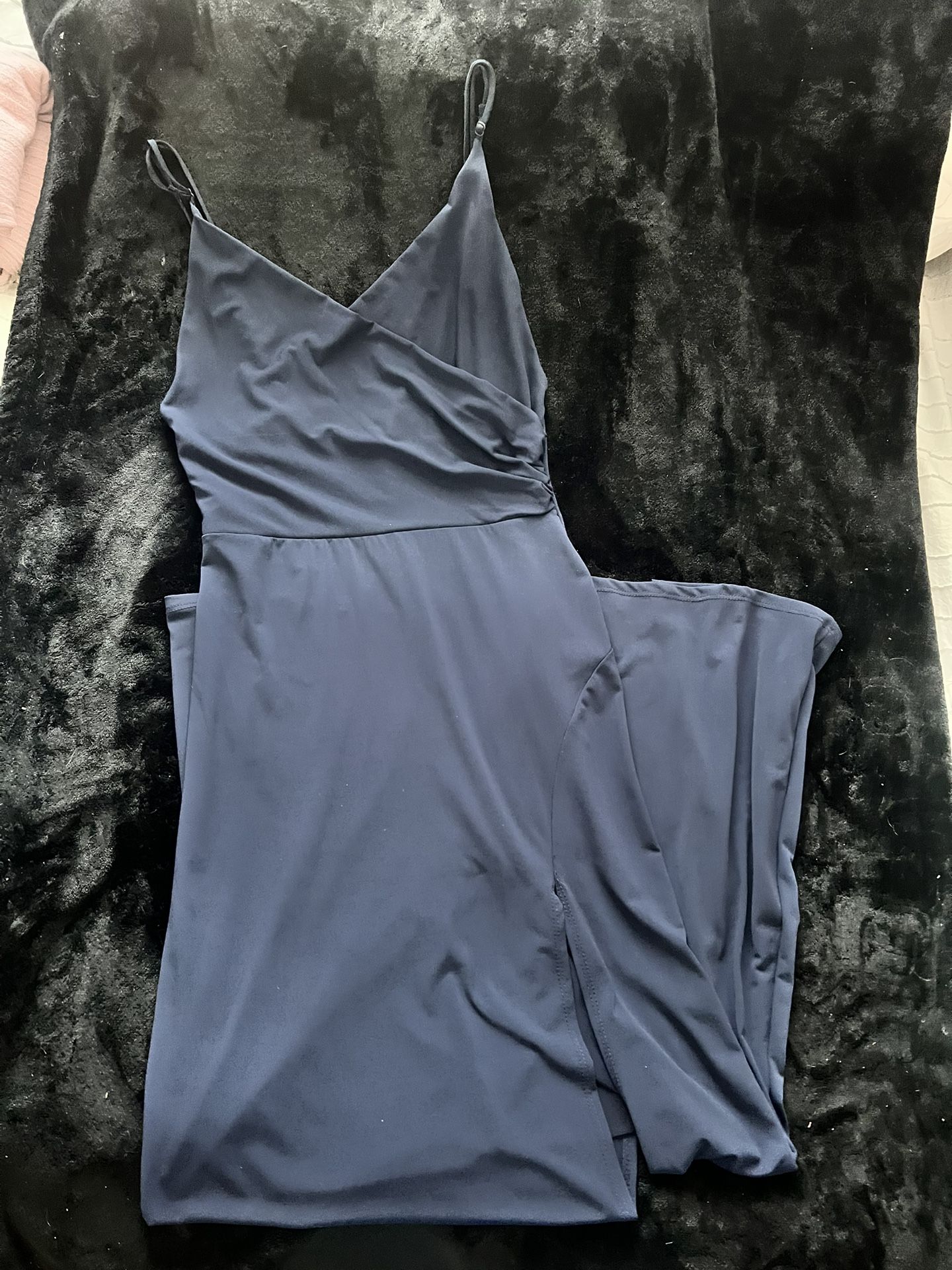 Navy Blue Maxi Dress