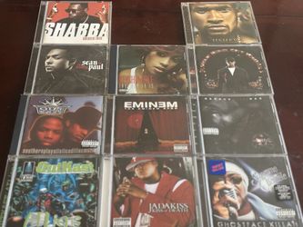 Hip-Hop & R&B CD Collection – Eminem, Sean Paul, Jadakiss, OutKast & More