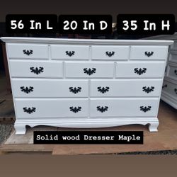 DRESSER SOLID WOOD