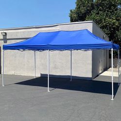 BRAND NEW $185 Heavy Duty 10x20 ft Ez Popup Canopy Tent Instant Shade w/ Carry Bag Rope Stake, 4 Colors