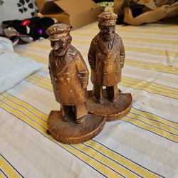 Syroco Vintage Wood Figurines 
