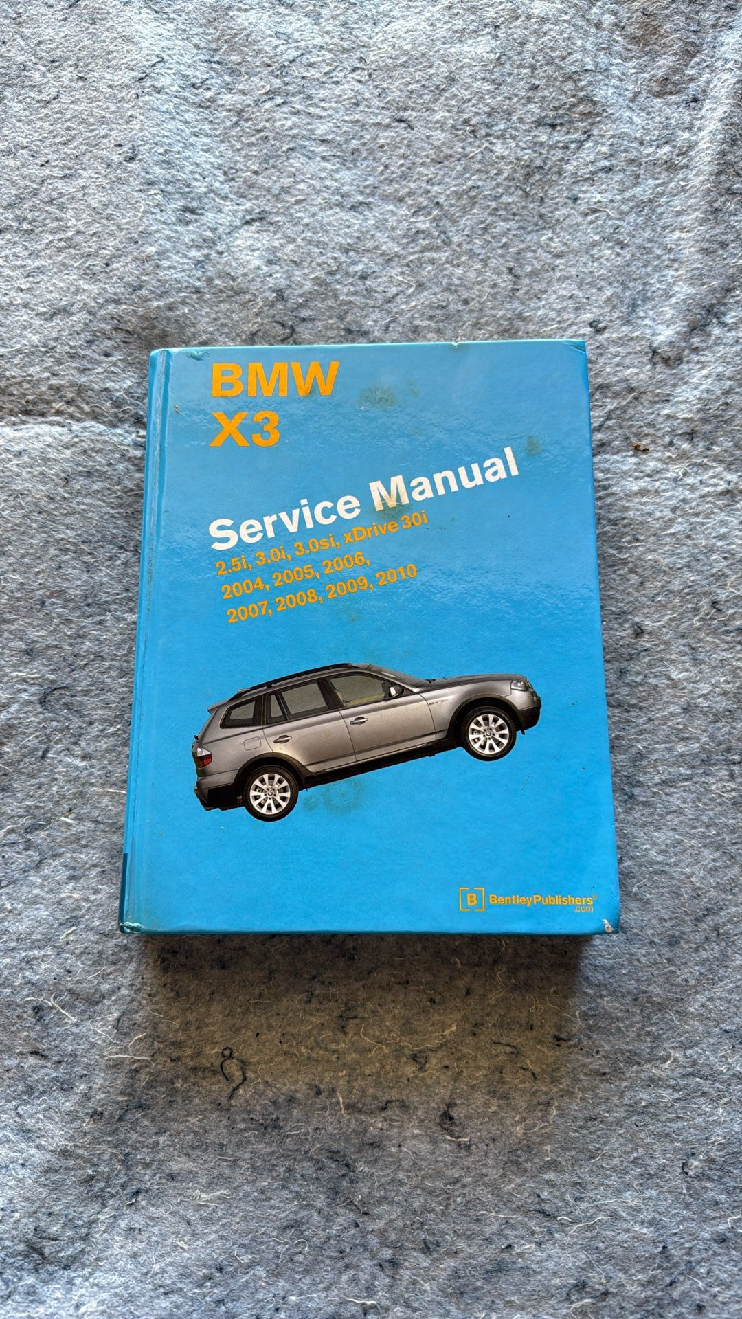 BMW X3 Service Manual