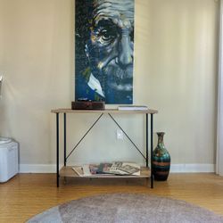 Modern Wood & Metal Console Table – $60 (OBO)